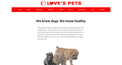 Desktop Screenshot of lovespets.net